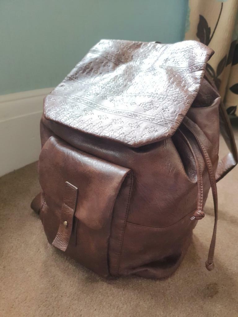 mens backpack river island